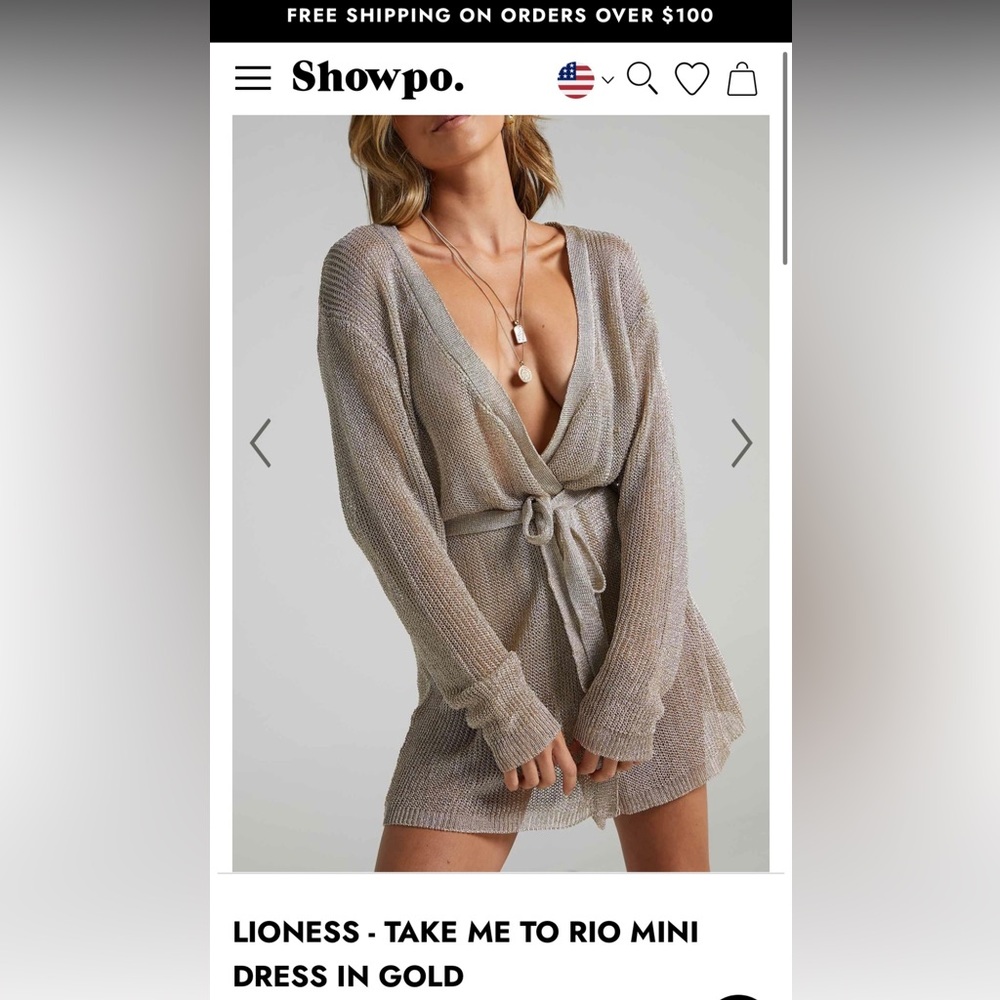 Showpo Lioness Take Me to Rio Mini Dress